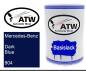 Preview: Mercedes-Benz, Dark Blue, 904: 500ml Lackdose, von ATW Autoteile West.